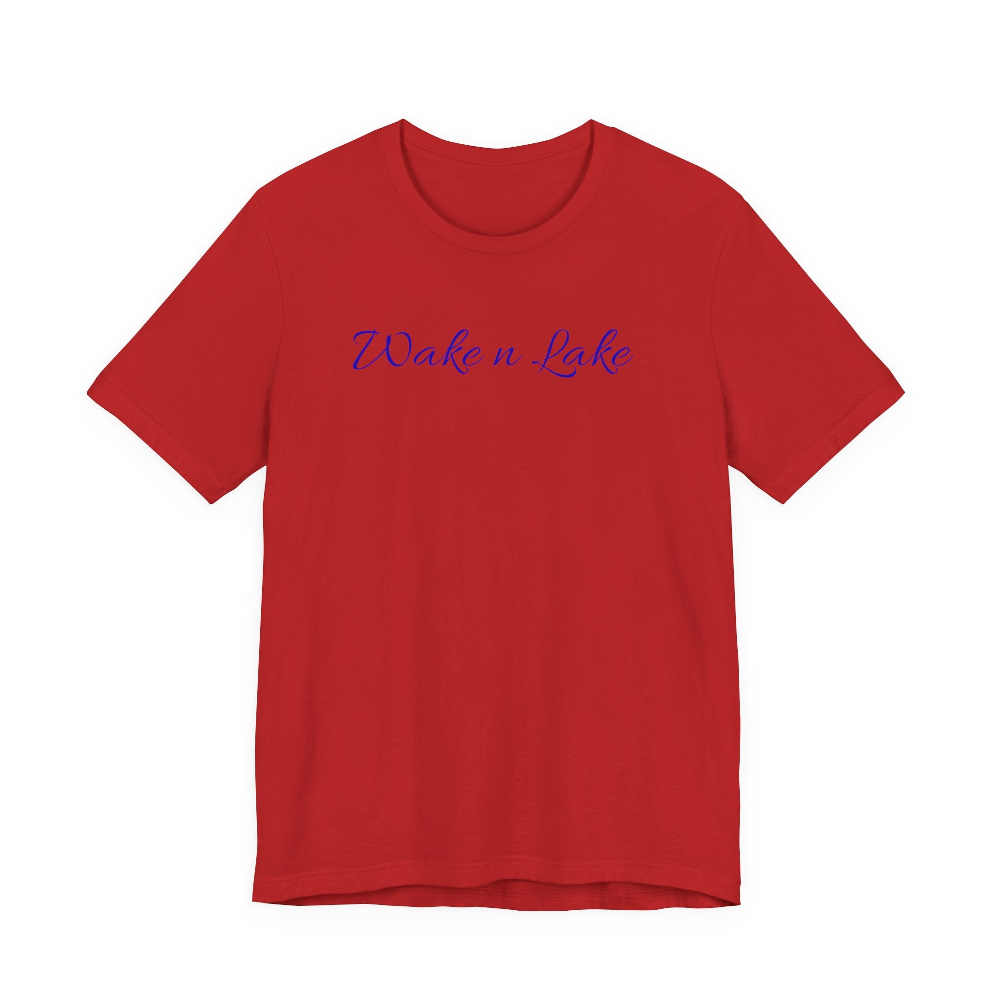 Wake n Lake T-Shirt – Relaxed Lakeside Script Tee